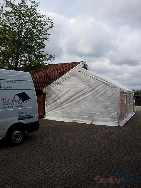 tett 10x5 mtr als uitbouw extra ruimte